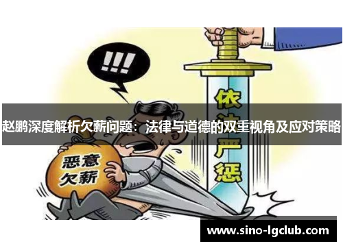 赵鹏深度解析欠薪问题：法律与道德的双重视角及应对策略