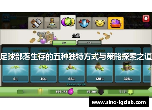 足球部落生存的五种独特方式与策略探索之道 足球部落生存的五种独特方式与策略探索之道